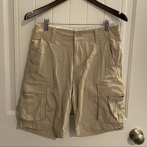 Old Navy Khaki Cargo Shorts